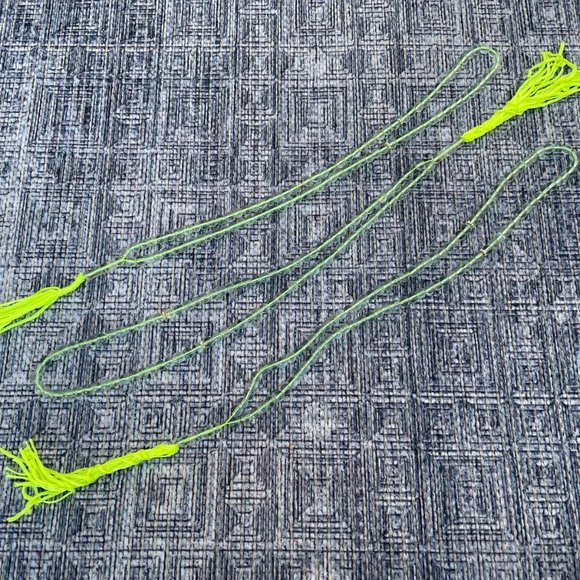 Lot of 3 Tasbeeh Green Plastic Beads Prayer Beads Religious Muslim Pray Bead X3 - Picture 2 of 10